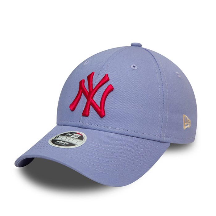 New York Yankees League Essential Naiset 9FORTY Lippis Lilac - New Era Lippikset Outlet FI-438097
